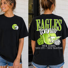Load image into Gallery viewer, Sports School Spirit With Mascot Pocket Customized DROPDOWN DTF TRANSFER PARJO