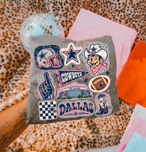 Load image into Gallery viewer, Team Doodle Collage TRANSFER PEACHY SEP 26