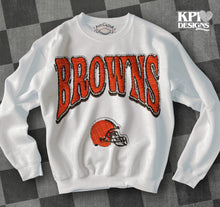 Load image into Gallery viewer, Football Team Faux Patch & Stitch Dropdown TRANSFER KPI