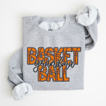 Load image into Gallery viewer, Basketball Faux Embroidery Names DROPDOWN TRANSFER SDD
