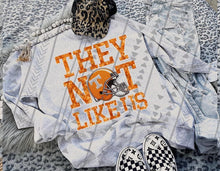 Load image into Gallery viewer, They Not Like Us Faux Embroidery Mascot DROPDOWN TRANSFER TGG 24