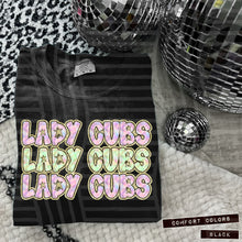 Load image into Gallery viewer, Iridescent Leopard Stacked Mascot Dropdown TRANSFER CAP MAY