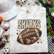 Load image into Gallery viewer, Neutral Football Faux Embroidery Mascot DROPDOWN TRANSFER HMWK 24