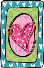 Load image into Gallery viewer, Valentines Box Letter Name CUSTOMIZED DTF Transfer