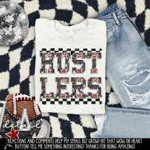 Load image into Gallery viewer, Football Faux Embroidery Checkered Mascots DROPDOWN TRANSFER CAP 24