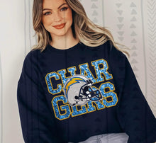 Load image into Gallery viewer, Football Team Helmet Faux Embroidery DROPDOWN TRANSFER TGG