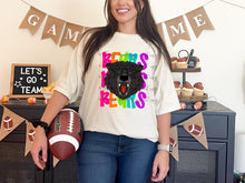 Load image into Gallery viewer, Bright Stacked Mascots Star Eyes DROPDOWN TRANSFER TSC 24