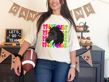 Load image into Gallery viewer, Bright Stacked Mascots Star Eyes DROPDOWN TRANSFER TSC 24