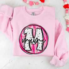 Load image into Gallery viewer, Pink Brush Dalmatian Valentine Names DROPDOWN TRANSFER SDD
