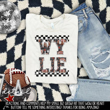 Load image into Gallery viewer, Football Faux Embroidery Checkered Mascots DROPDOWN TRANSFER CAP 24