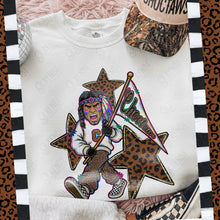Load image into Gallery viewer, Leopard Sweats Brown Stars Mascot TRANSFER KAYNDI SEP 26