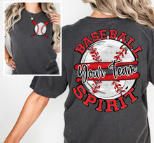 Load image into Gallery viewer, Baseball Spirit With Pocket Customized DROPDOWN DTF TRANSFER BIA