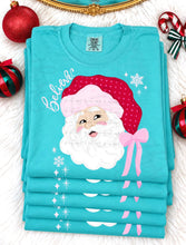 Load image into Gallery viewer, Believe Santa Red Pink Polka Hat TRANSFER TCC OCT 26