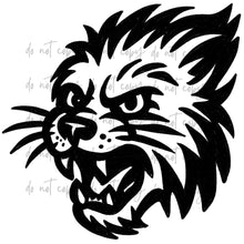 Load image into Gallery viewer, Fierce Single Color Mascots Dropdown TRANSFER
