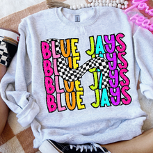 Load image into Gallery viewer, 80’s Stacked Checker Mascots DROPDOWN TRANSFER CSD FEB 26