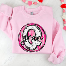 Load image into Gallery viewer, Pink Brush Dalmatian Valentine Names DROPDOWN TRANSFER SDD