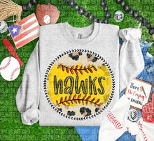 Load image into Gallery viewer, Leopard Softball Background Mascot Dropdown TRANSFER CAP FEB