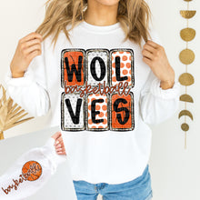 Load image into Gallery viewer, Basketball Boxes Letters Mascots With SLEEVE OPTION TRANSFER CAP JAN