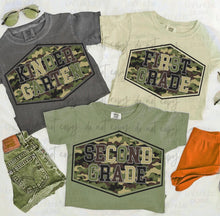 Load image into Gallery viewer, Camo Retro Grades DROPDOWN TRANSFER