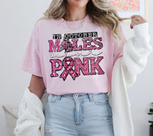 Load image into Gallery viewer, In October Mascots Wear Pink Faux Rhinestone Mascots DROPDOWN TRANSFER