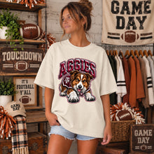 Load image into Gallery viewer, Vintage Collegiate Football Mascots DROPDOWN TRANSFER SSD SEP 26