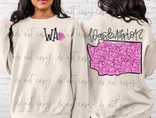 Load image into Gallery viewer, Floral Whimsy States With Pocket(ALL 50 STATES AVAILABLE) OPTION TRANSFER BIA