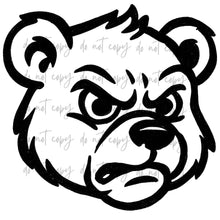 Load image into Gallery viewer, Fierce Single Color Mascots Dropdown TRANSFER