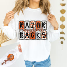 Load image into Gallery viewer, Basketball Boxes Letters Mascots With SLEEVE OPTION TRANSFER CAP JAN