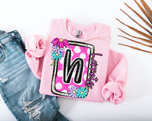Load image into Gallery viewer, Floral Bloom Mascot Dropdown TRANSFER CAP MAR