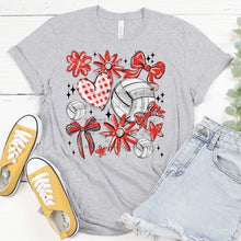 Load image into Gallery viewer, Play Ball Volleyball Collage DROPDOWN TRANSFER BIA