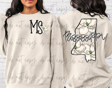 Load image into Gallery viewer, Floral Whimsy States With Pocket(ALL 50 STATES AVAILABLE) OPTION TRANSFER BIA