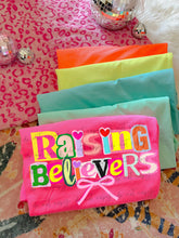 Load image into Gallery viewer, Raising Believers Block Letters TRANSFER ET OCT 25