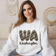 Load image into Gallery viewer, Bubble Camo Faux Embroidery States DTF TRANSFER