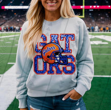 Load image into Gallery viewer, Football Team Helmet Faux Embroidery DROPDOWN TRANSFER TGG