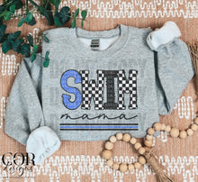 Load image into Gallery viewer, Swim Mama Checkered Color Dropdown TRANSFER MAR COR