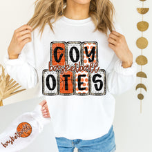 Load image into Gallery viewer, Basketball Boxes Letters Mascots With SLEEVE OPTION TRANSFER CAP JAN
