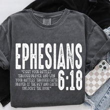 Load image into Gallery viewer, Ephesians 6 18 Distressed Color Dropdown TRANSFER SDD JAN 26