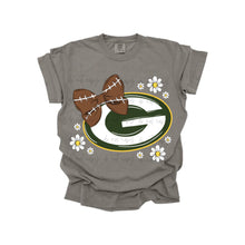 Load image into Gallery viewer, Bow + Flower Football Team DROPDOWN TRANSFER MWG JUNE 25