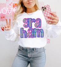Load image into Gallery viewer, Pink And Purple Glam Mascot Dropdown TRANSFER CAP