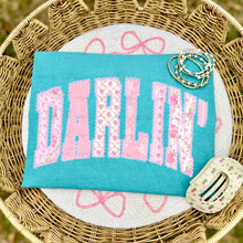 Load image into Gallery viewer, Darlin’ Pink Lace Arch TRANSFER TCC ET MAR 26