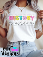 Load image into Gallery viewer, School Scribble Occupation & Grades DROPDOWN TRANSFER COR JULY