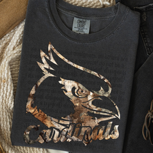 Load image into Gallery viewer, Camo Mascot Mom Dropdown TRANSFER THREAD SEPT 25