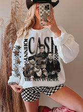 Load image into Gallery viewer, Cash BLK Checkered With SLEEVE OPTION TRANSFER AGCM JAN