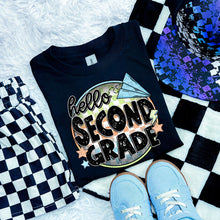 Load image into Gallery viewer, Blue Checkered Airplane Grades DROPDOWN TRANSFER SWD
