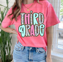 Load image into Gallery viewer, Pink Mint Floral B2S Alpha Grades DROPDOWN TRANSFER
