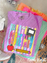 Load image into Gallery viewer, Pastel Stripes Pencil Apple School Grades & Occupations DROPDOWN TRANSFER CARTER JUNE 26