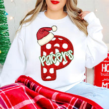 Load image into Gallery viewer, Dotted Letter Santa Hat Mascot DROPDOWN TRANSFER CSD