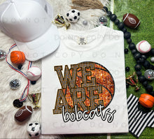 Load image into Gallery viewer, We Are Faux Embroidery Glitter Basketball Mascot TRANSFER CAP JAN