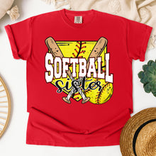Load image into Gallery viewer, Varsity Softball Title Home Plate Bats Ball TRANSFER SDD JAN 26