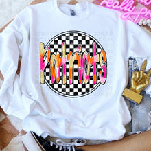 Load image into Gallery viewer, Preppy Checkered Mascot Dropdown TRANSFER SWD TEMP